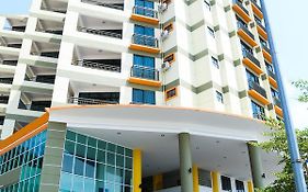 Pangsapuri 40 m² dengan 1 bilik tidur dan 1 bilik mandi peribadi di Lumut